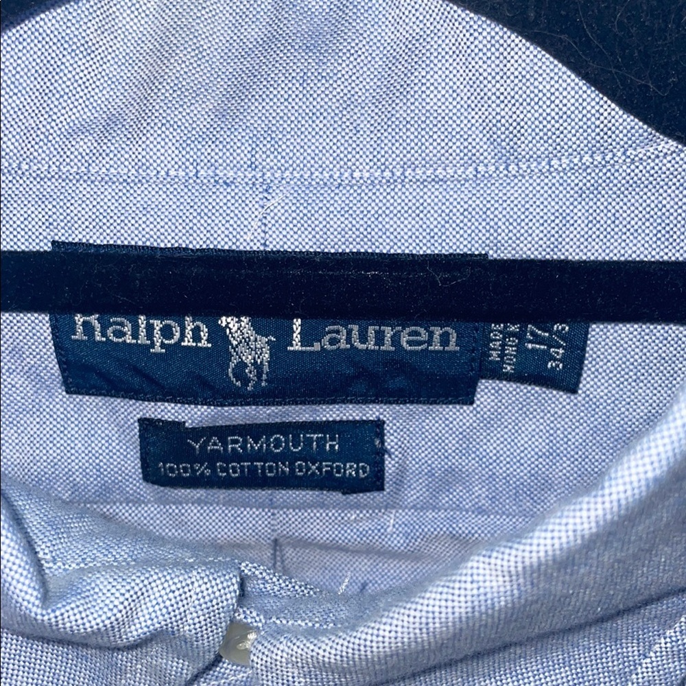Ralph Lauren Blue Oxford Casual Shirt - Picture 2 of 9